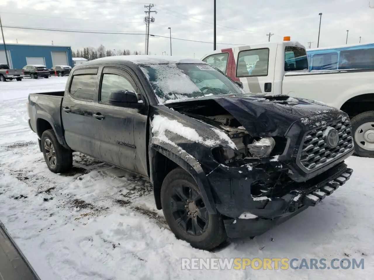 4 Фотография поврежденного автомобиля 3TMCZ5ANXNM455565 TOYOTA TACOMA 2022