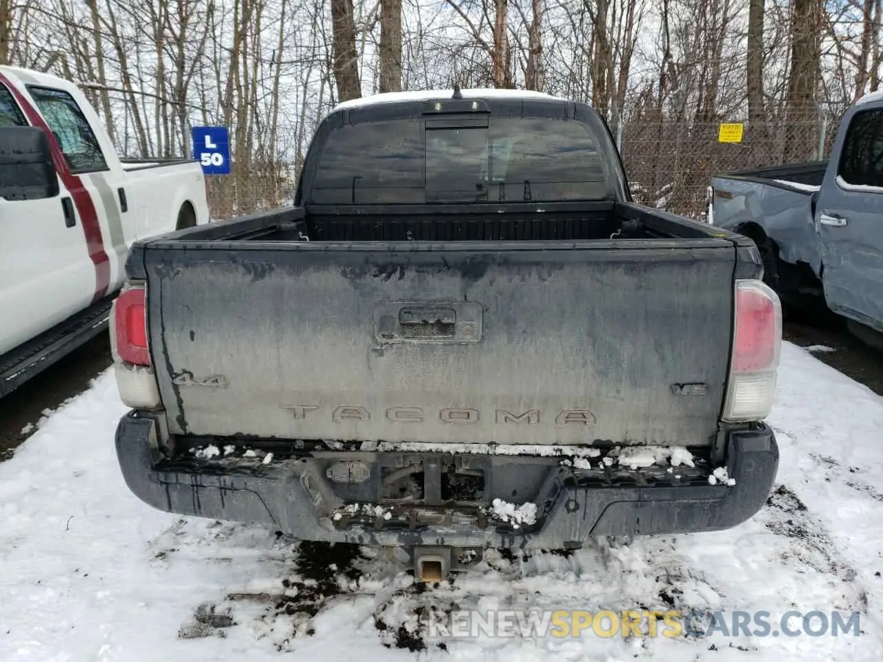 6 Фотография поврежденного автомобиля 3TMCZ5ANXNM455565 TOYOTA TACOMA 2022