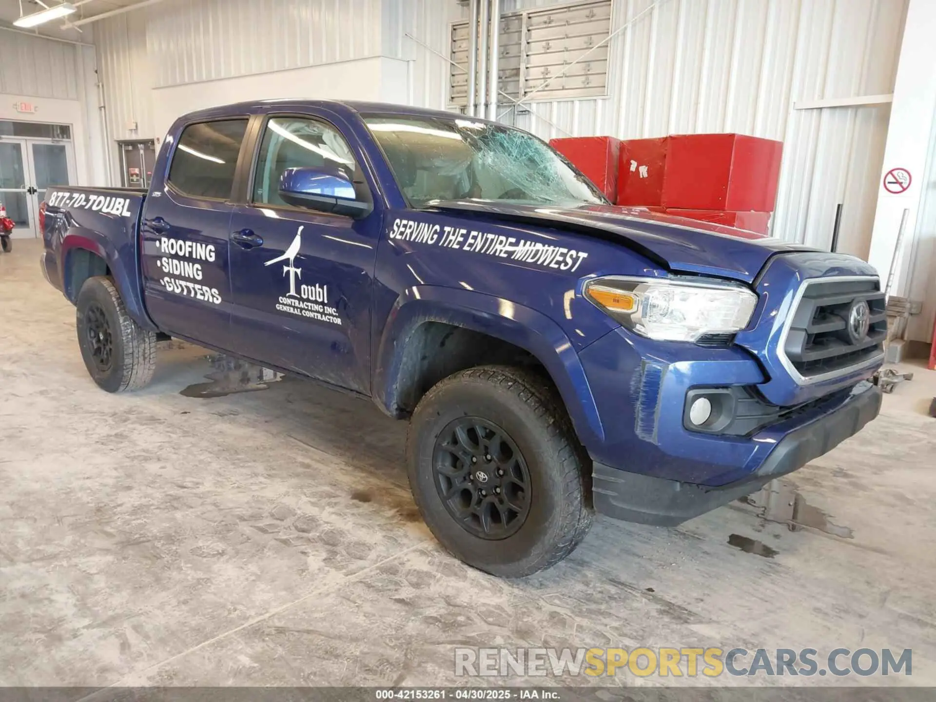 1 Photograph of a damaged car 3TMCZ5ANXNM459373 TOYOTA TACOMA 2022