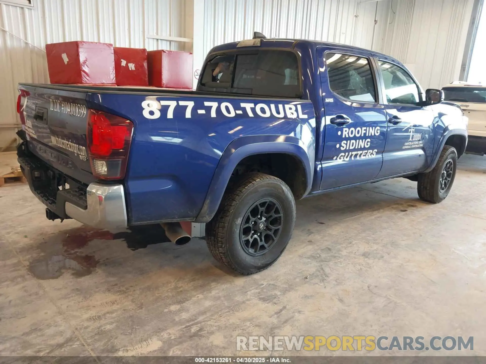 4 Photograph of a damaged car 3TMCZ5ANXNM459373 TOYOTA TACOMA 2022