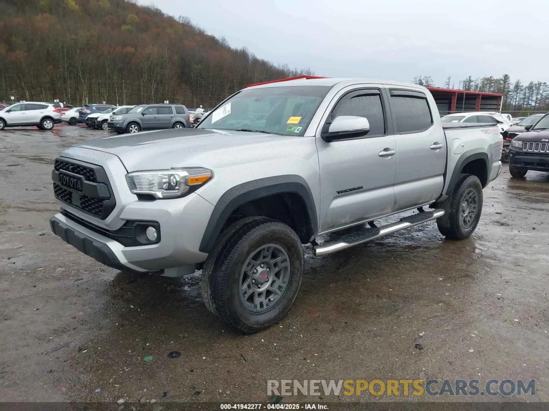 2 Photograph of a damaged car 3TMCZ5ANXNM461785 TOYOTA TACOMA 2022