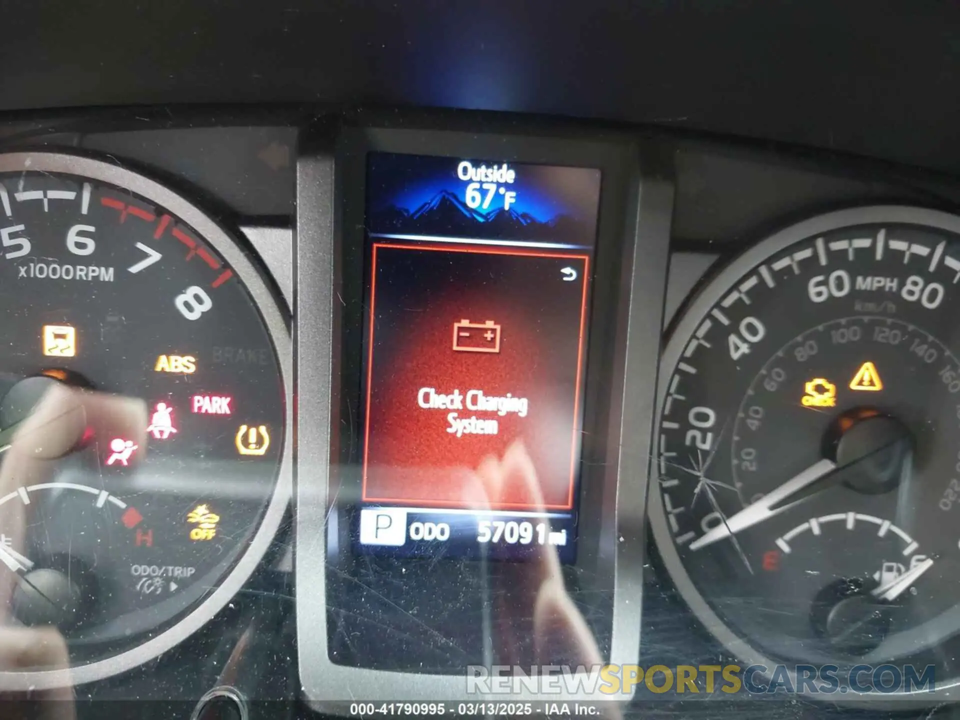 7 Фотография поврежденного автомобиля 3TMCZ5ANXNM467411 TOYOTA TACOMA 2022