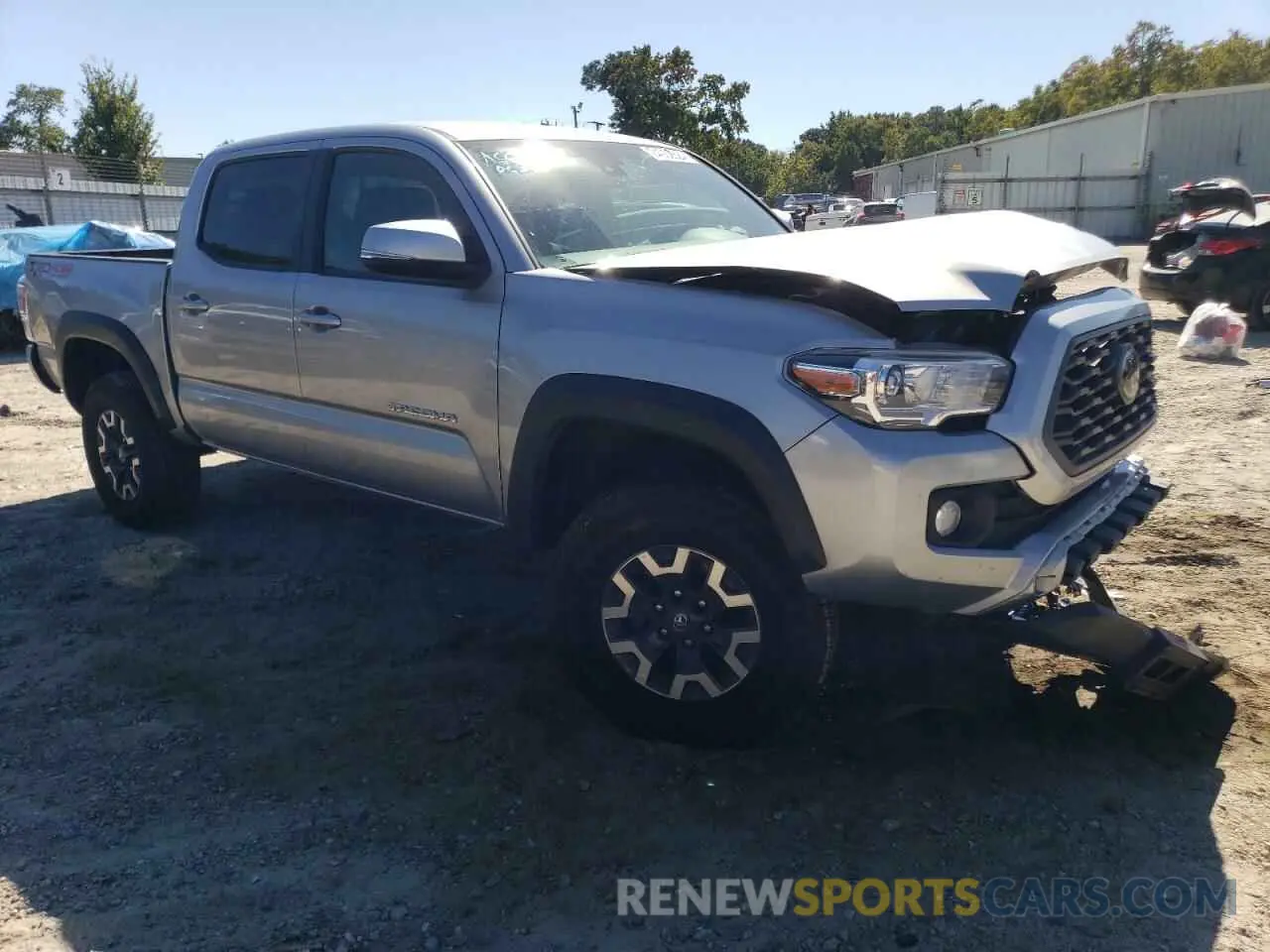 4 Photograph of a damaged car 3TMCZ5ANXNM493751 TOYOTA TACOMA 2022