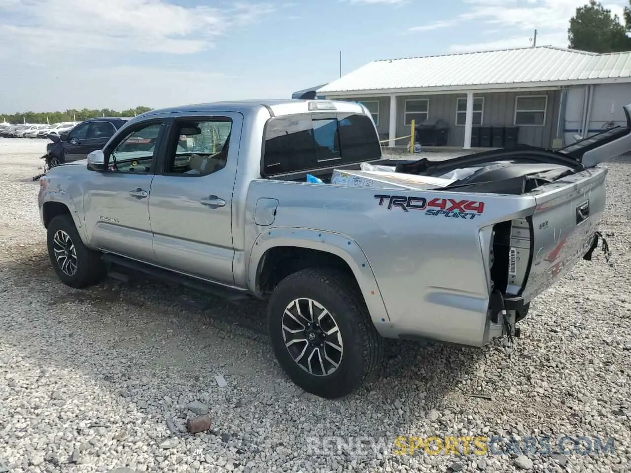 2 Фотография поврежденного автомобиля 3TMCZ5ANXNM510399 TOYOTA TACOMA 2022