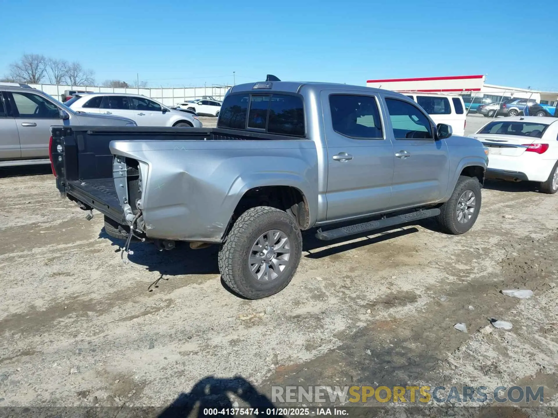 4 Photograph of a damaged car 3TMCZ5ANXNM516378 TOYOTA TACOMA 2022