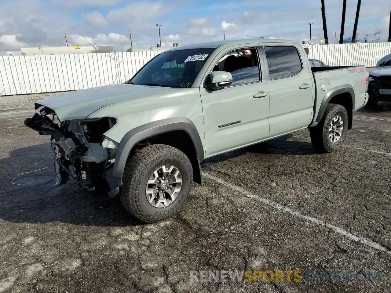 1 Фотография поврежденного автомобиля 3TMCZ5ANXNM529972 TOYOTA TACOMA 2022