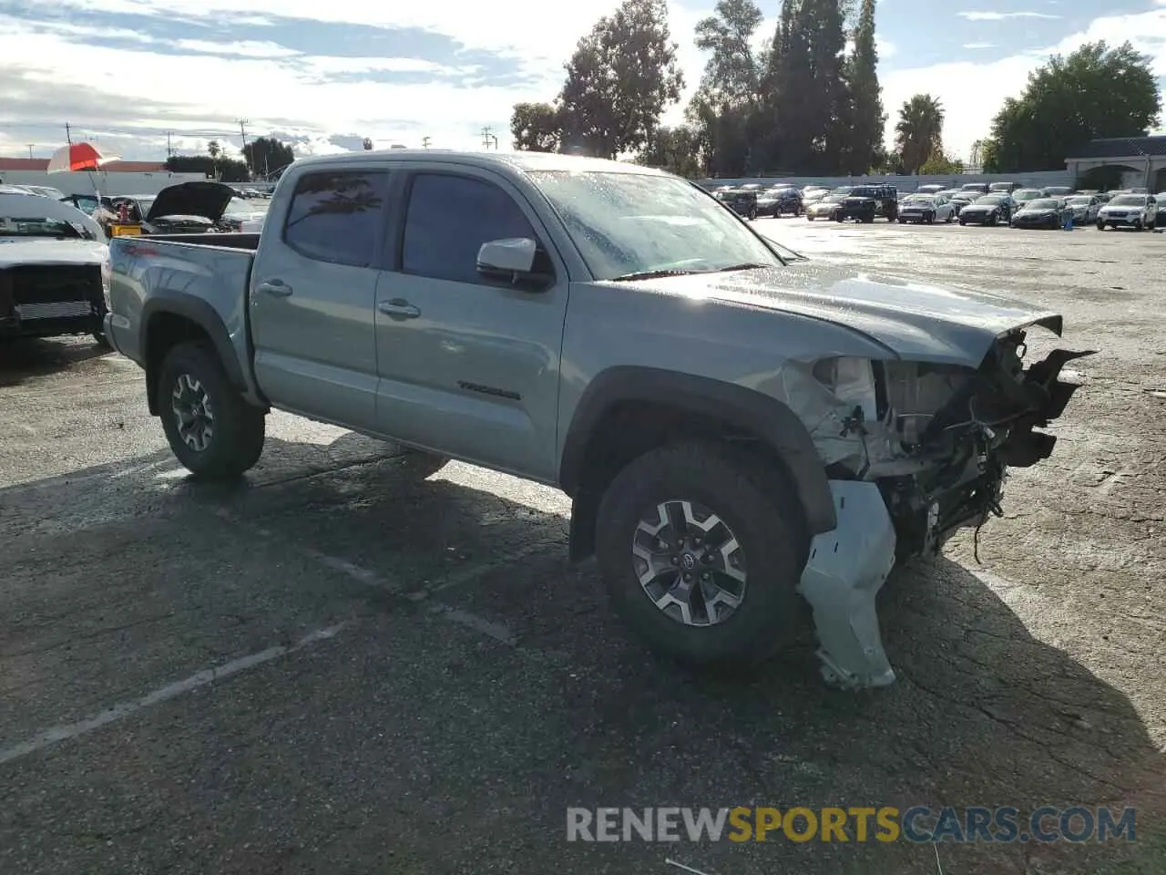 4 Фотография поврежденного автомобиля 3TMCZ5ANXNM529972 TOYOTA TACOMA 2022