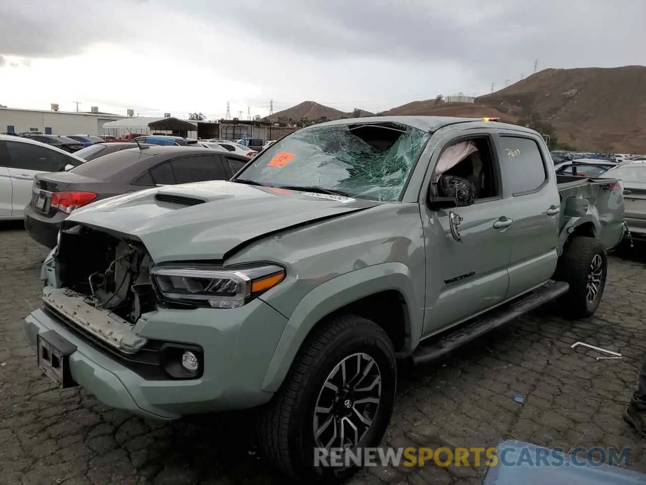2 Фотография поврежденного автомобиля 3TMDZ5BN2NM121467 TOYOTA TACOMA 2022