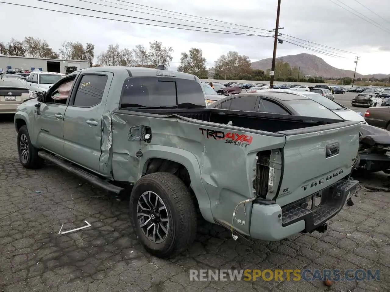 3 Фотография поврежденного автомобиля 3TMDZ5BN2NM121467 TOYOTA TACOMA 2022
