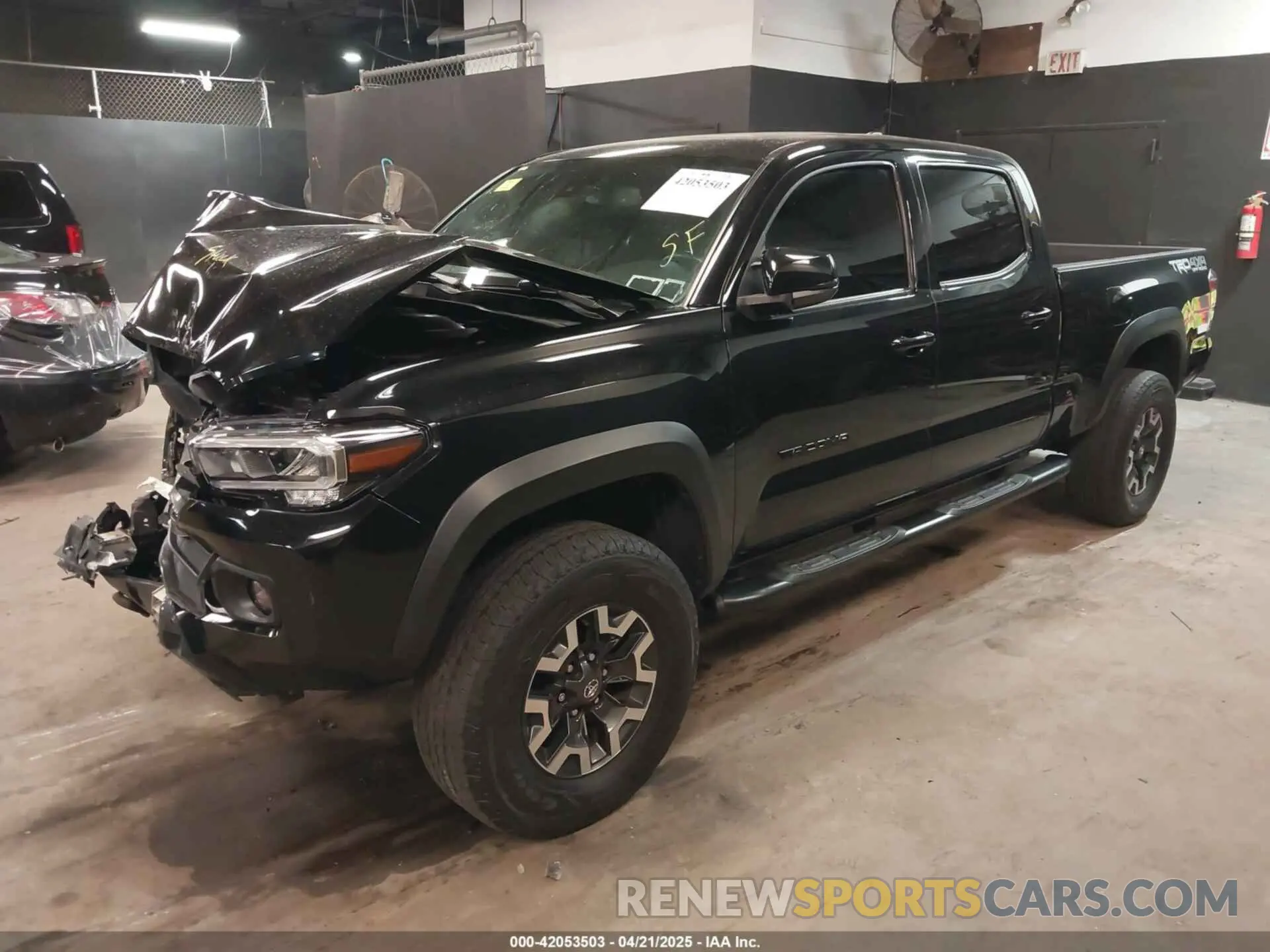 2 Фотография поврежденного автомобиля 3TMDZ5BN4NM126377 TOYOTA TACOMA 2022
