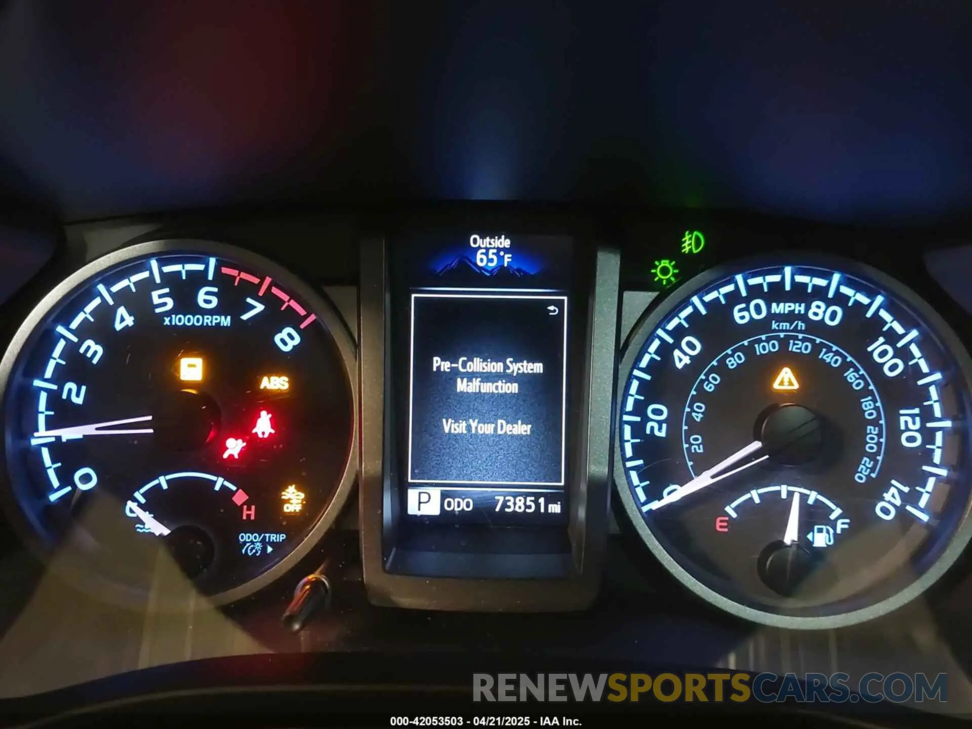 7 Фотография поврежденного автомобиля 3TMDZ5BN4NM126377 TOYOTA TACOMA 2022