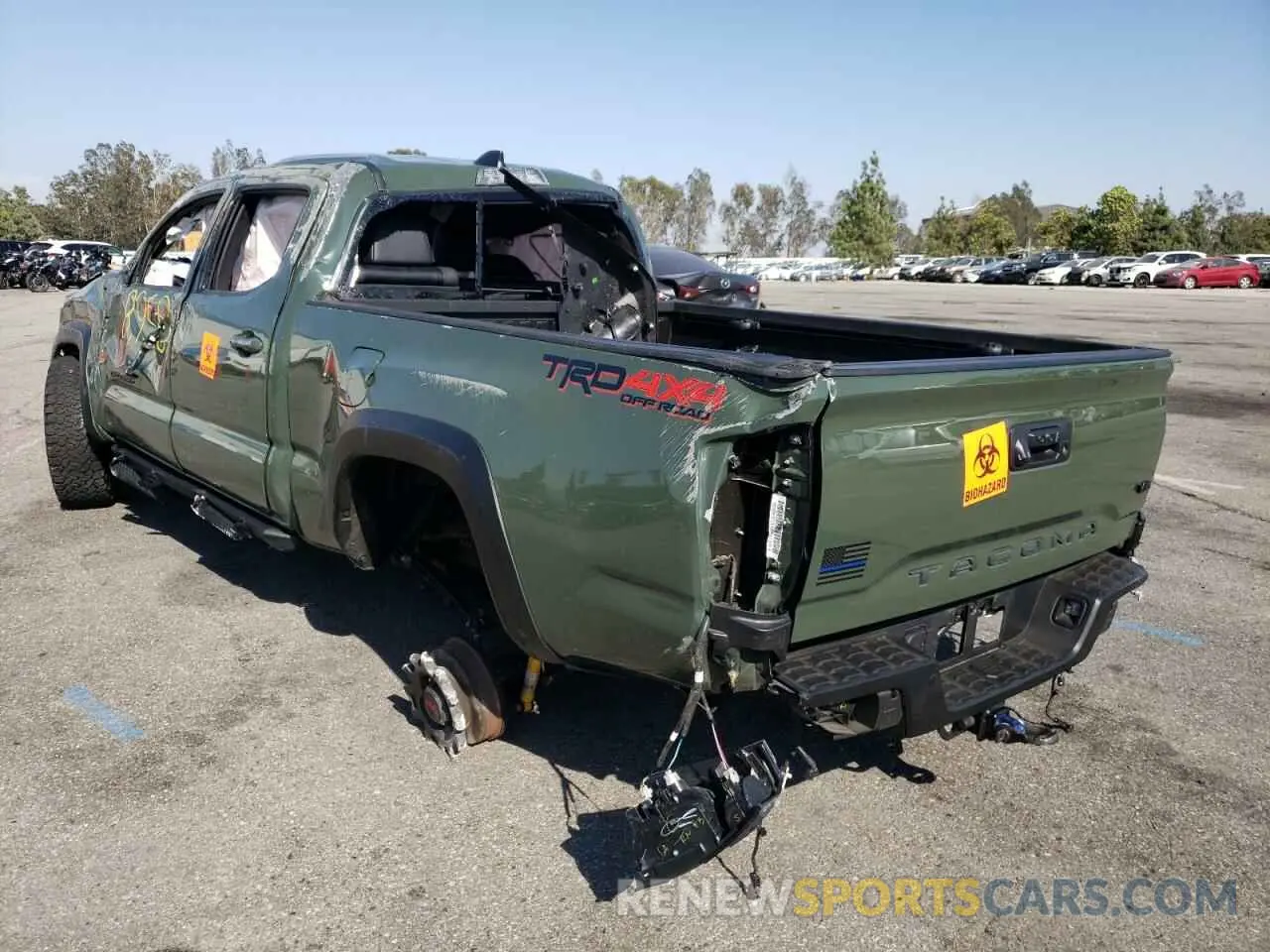 3 Photograph of a damaged car 3TMDZ5BN5NM122824 TOYOTA TACOMA 2022