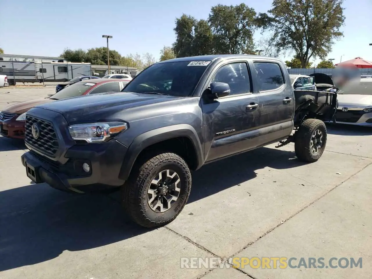 1 Photograph of a damaged car 3TMDZ5BN8NM131467 TOYOTA TACOMA 2022