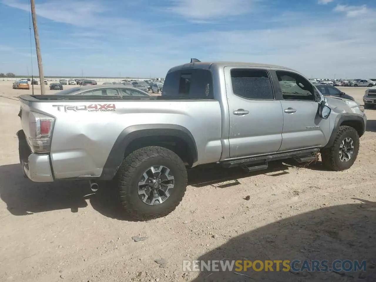 3 Photograph of a damaged car 3TMDZ5BN9NM123684 TOYOTA TACOMA 2022
