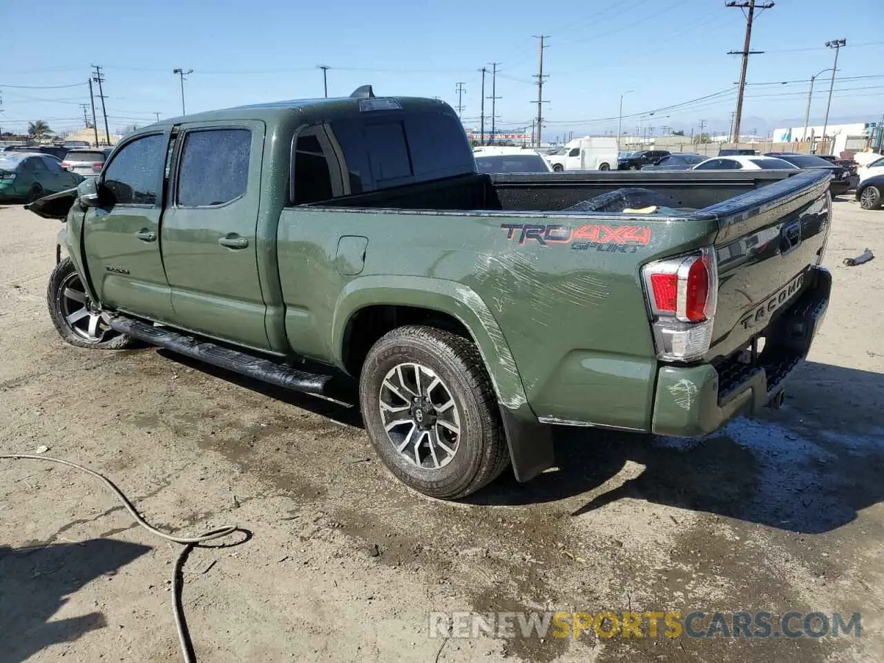 2 Photograph of a damaged car 3TMDZ5BN9NM133972 TOYOTA TACOMA 2022