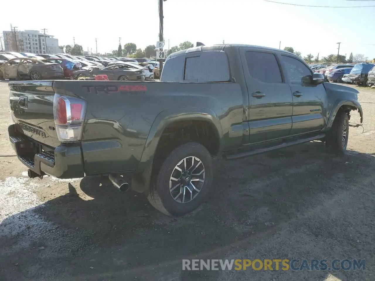 3 Photograph of a damaged car 3TMDZ5BN9NM133972 TOYOTA TACOMA 2022