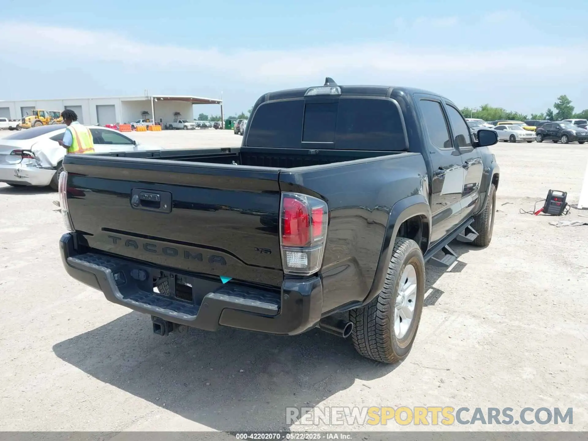 4 Фотография поврежденного автомобиля 3TMEZ5CN0NM173523 TOYOTA TACOMA 2022