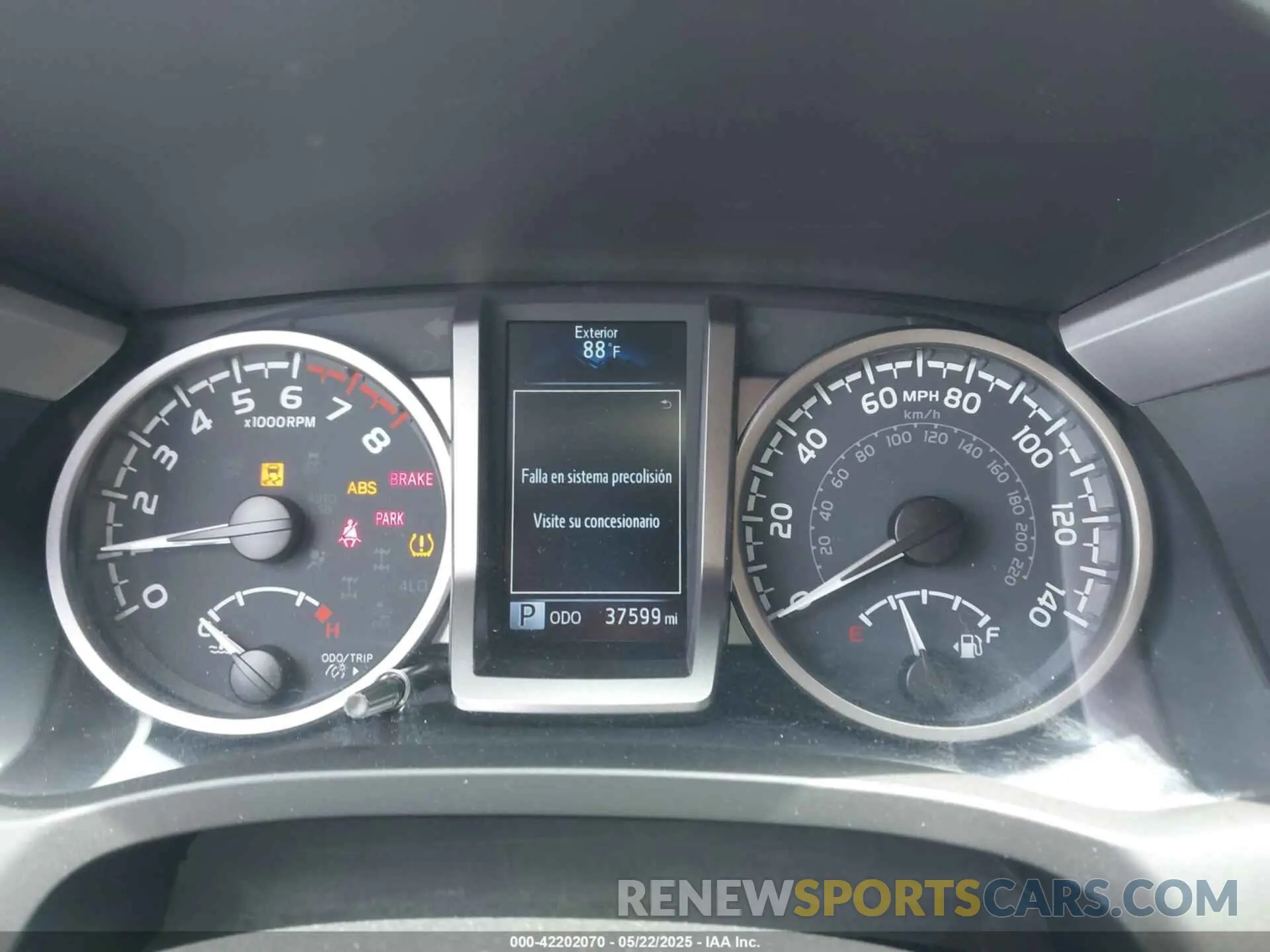 7 Фотография поврежденного автомобиля 3TMEZ5CN0NM173523 TOYOTA TACOMA 2022