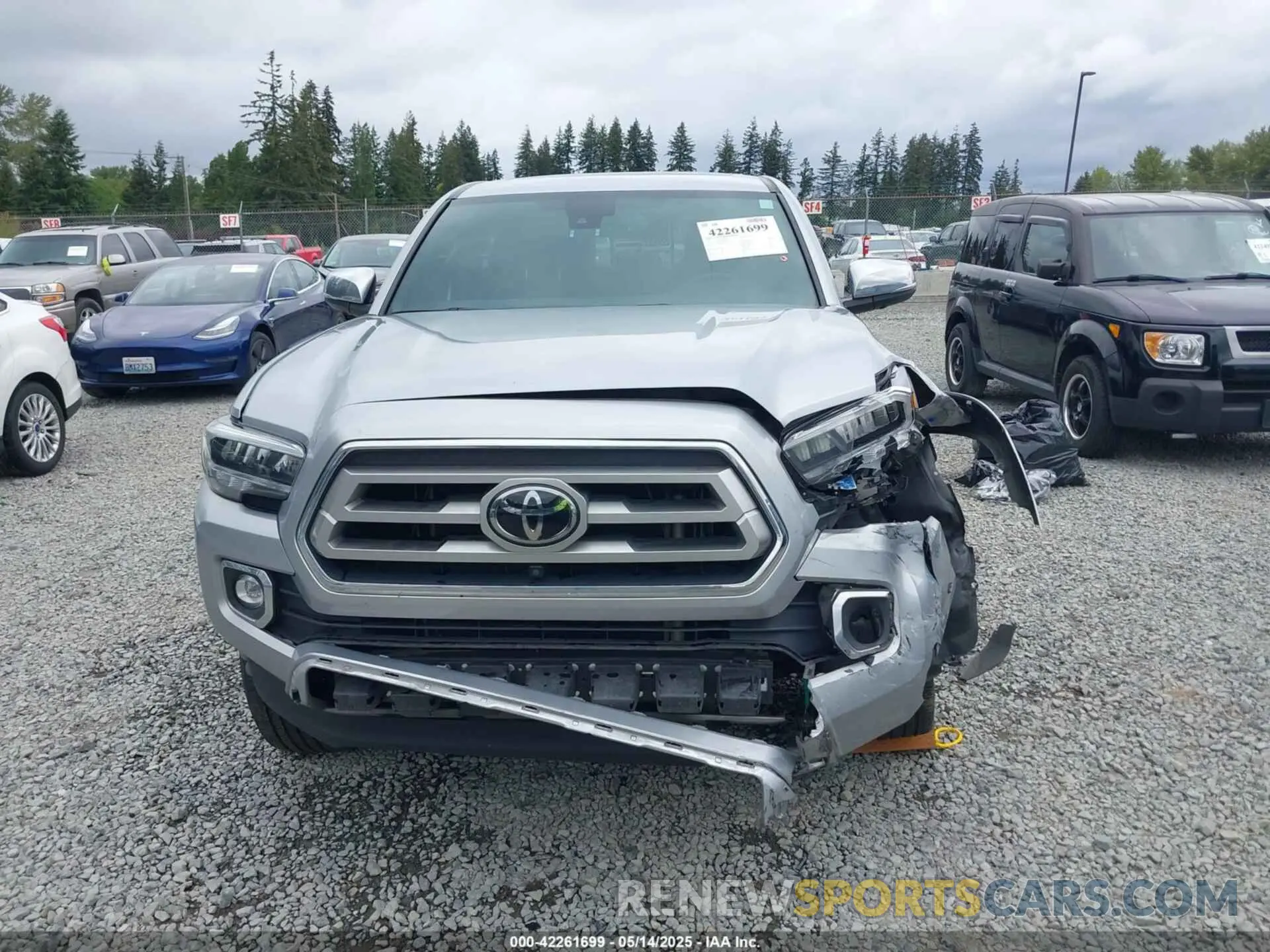 13 Фотография поврежденного автомобиля 3TMGZ5AN2NM504615 TOYOTA TACOMA 2022
