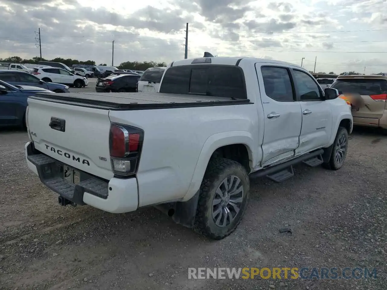 3 Photograph of a damaged car 3TMGZ5AN3NM480132 TOYOTA TACOMA 2022
