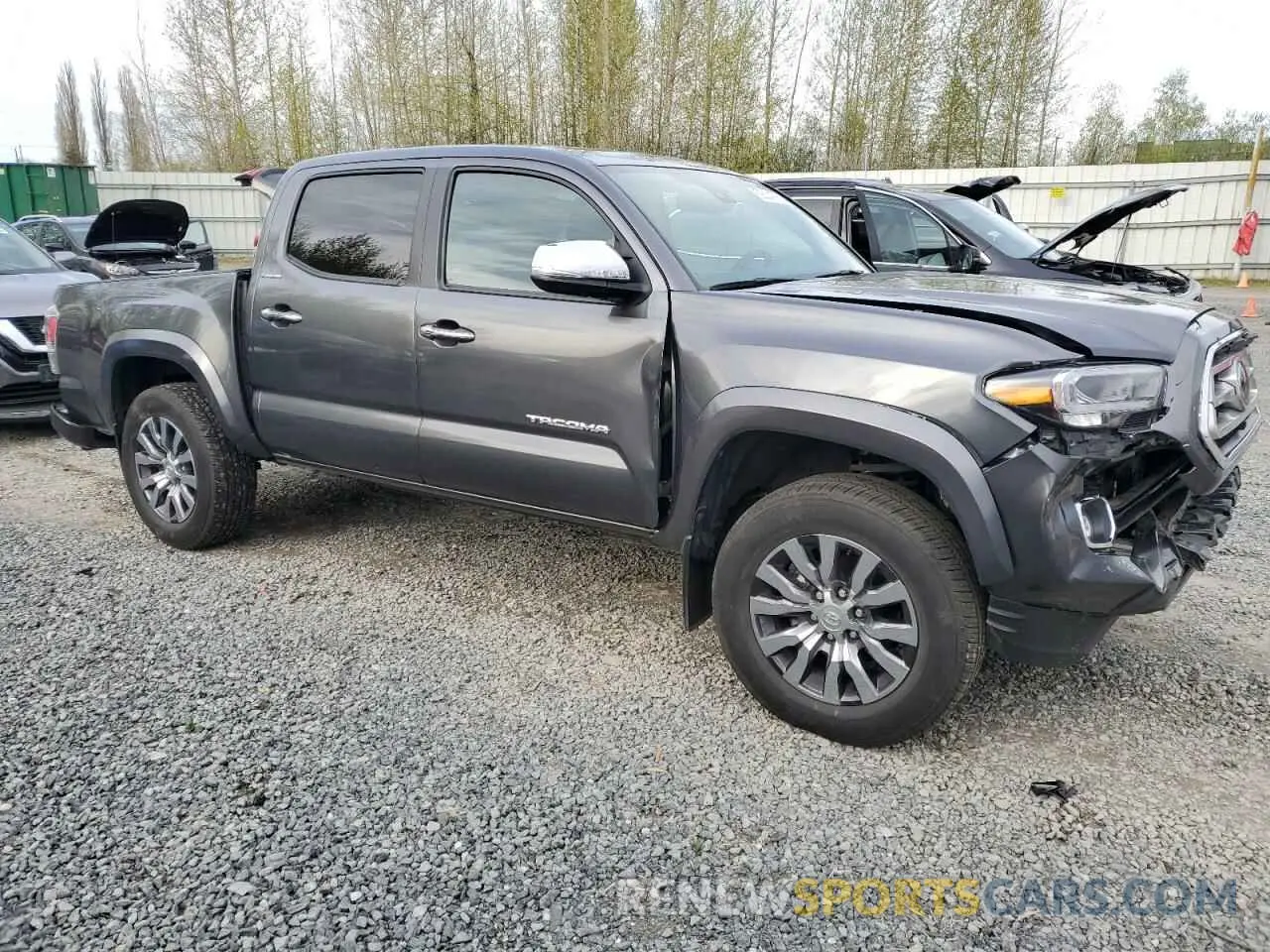4 Photograph of a damaged car 3TMGZ5AN4NM528267 TOYOTA TACOMA 2022