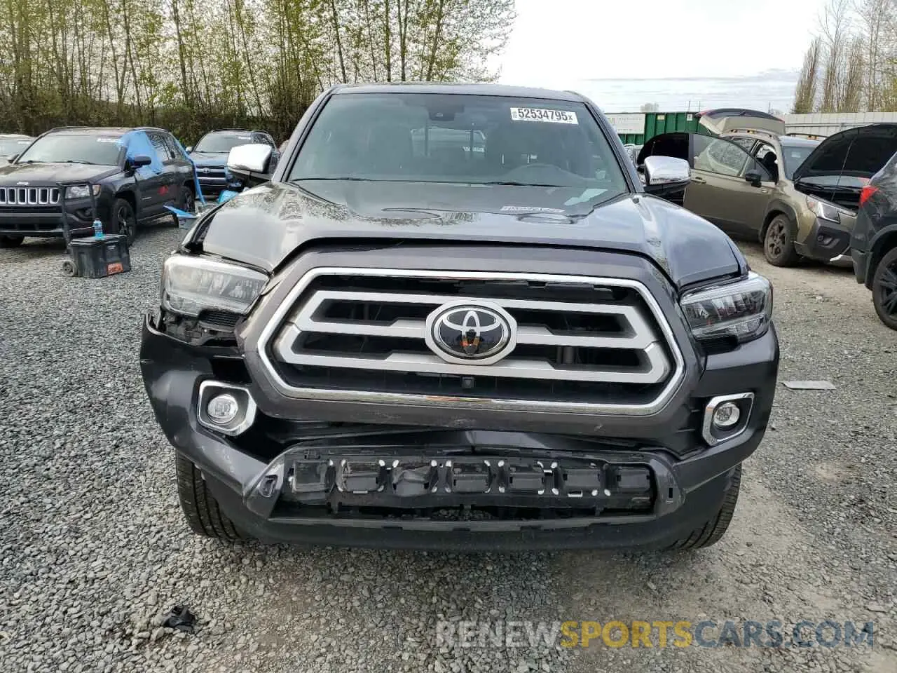 5 Photograph of a damaged car 3TMGZ5AN4NM528267 TOYOTA TACOMA 2022