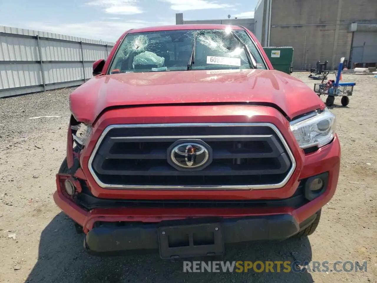 5 Photograph of a damaged car 3TYAX5GN2NT041995 TOYOTA TACOMA 2022