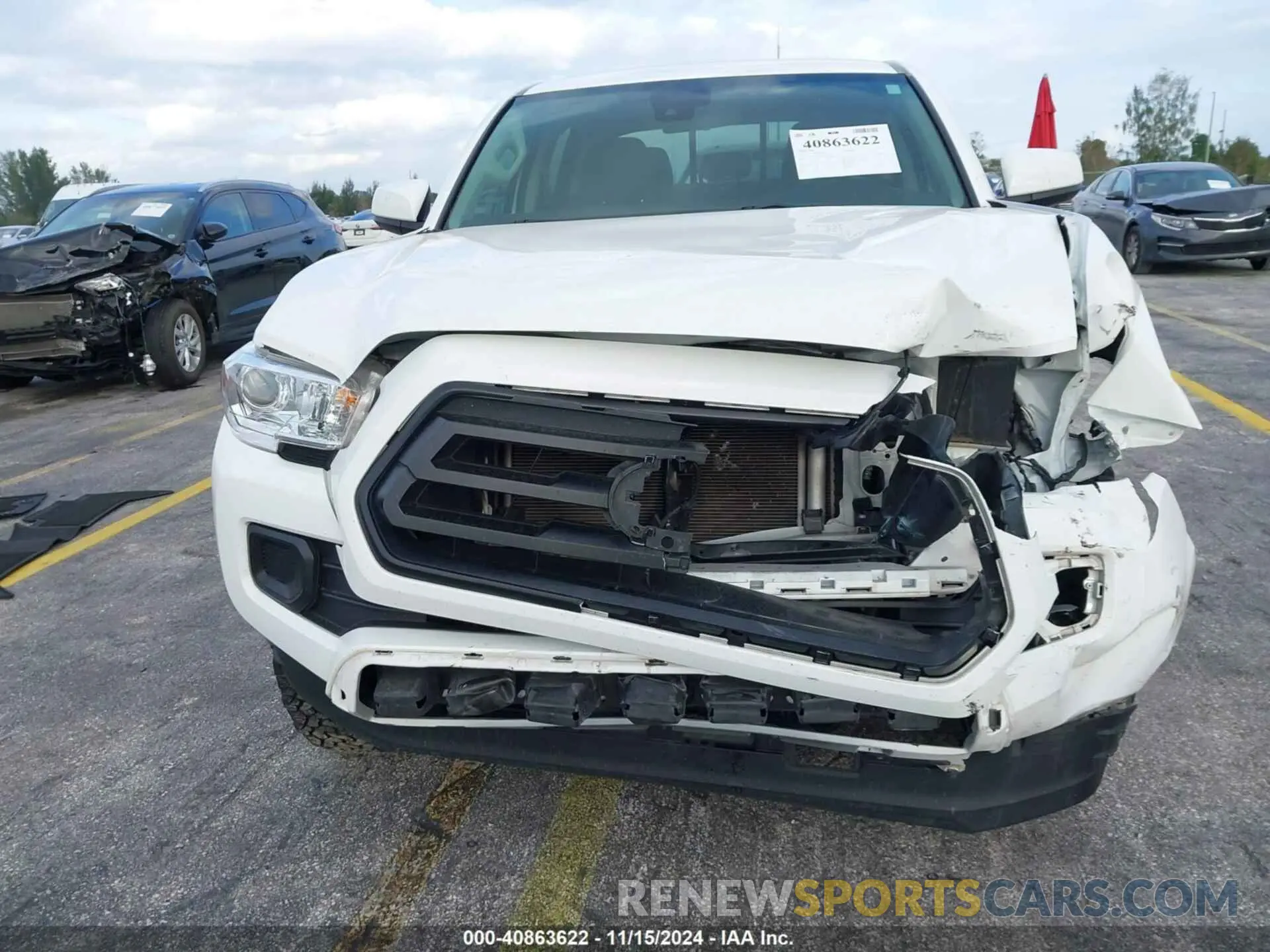 6 Photograph of a damaged car 3TYAX5GN3NT034151 TOYOTA TACOMA 2022