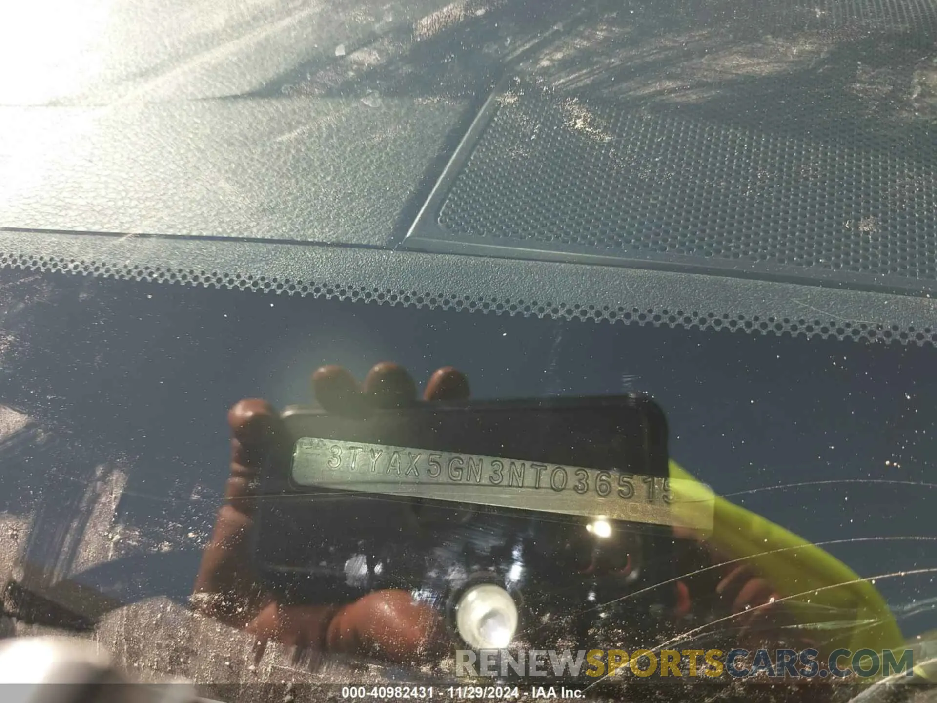 9 Фотография поврежденного автомобиля 3TYAX5GN3NT036515 TOYOTA TACOMA 2022