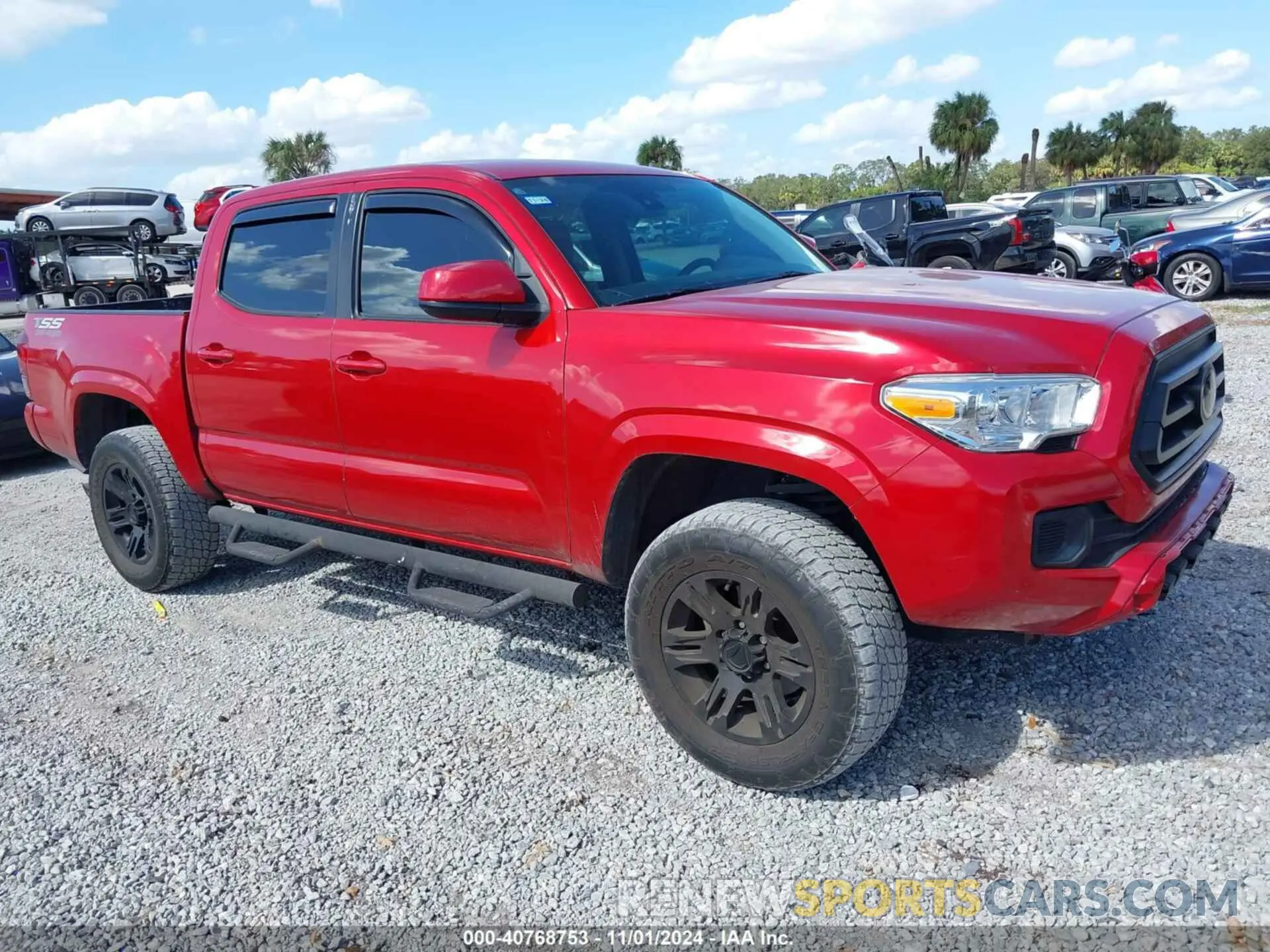 1 Photograph of a damaged car 3TYAX5GN3NT045179 TOYOTA TACOMA 2022
