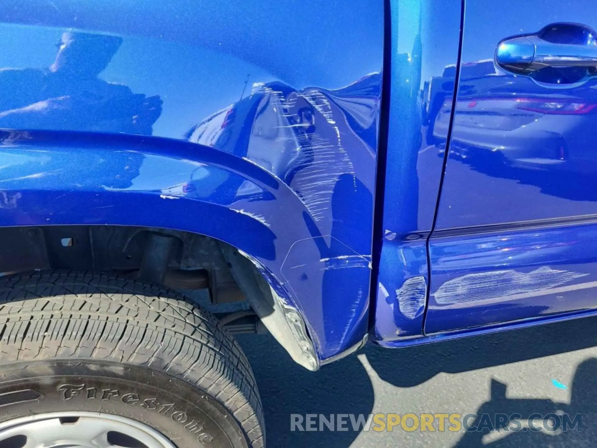 8 Photograph of a damaged car 3TYAX5GN3NT054495 TOYOTA TACOMA 2022