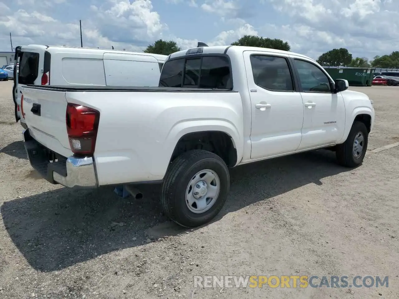 3 Photograph of a damaged car 3TYAX5GN4NT047362 TOYOTA TACOMA 2022