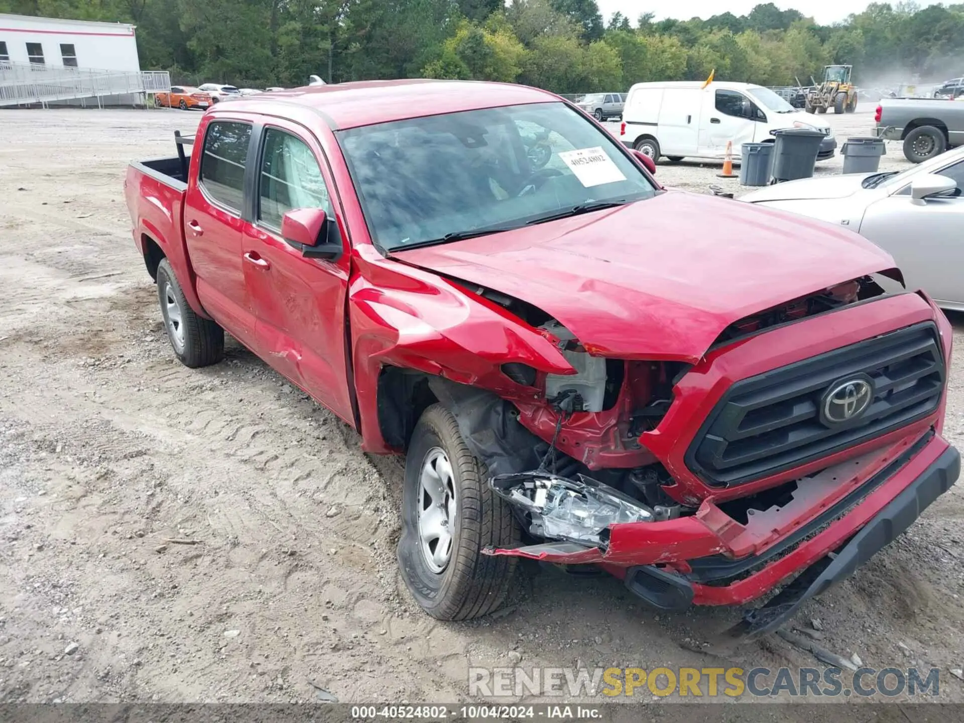 1 Photograph of a damaged car 3TYAX5GN4NT048625 TOYOTA TACOMA 2022