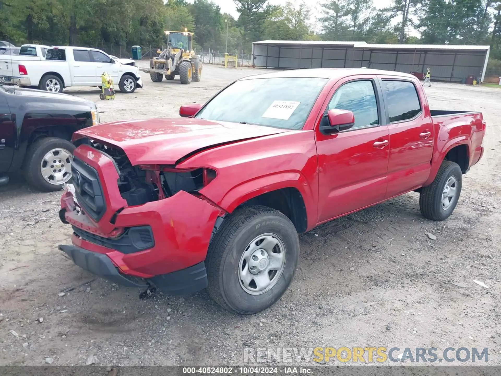 2 Photograph of a damaged car 3TYAX5GN4NT048625 TOYOTA TACOMA 2022