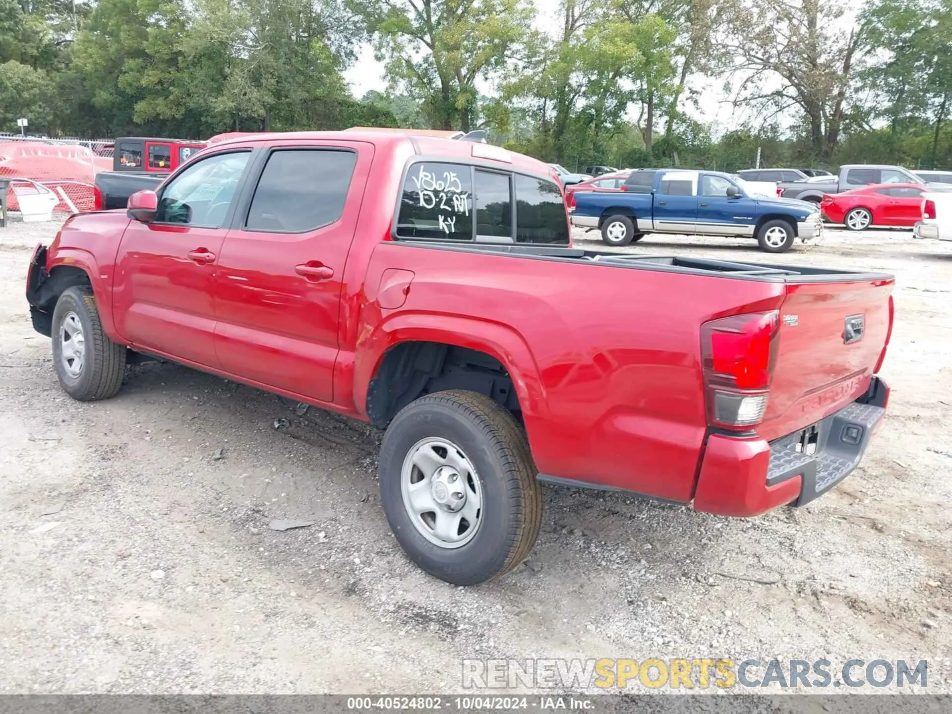 3 Photograph of a damaged car 3TYAX5GN4NT048625 TOYOTA TACOMA 2022