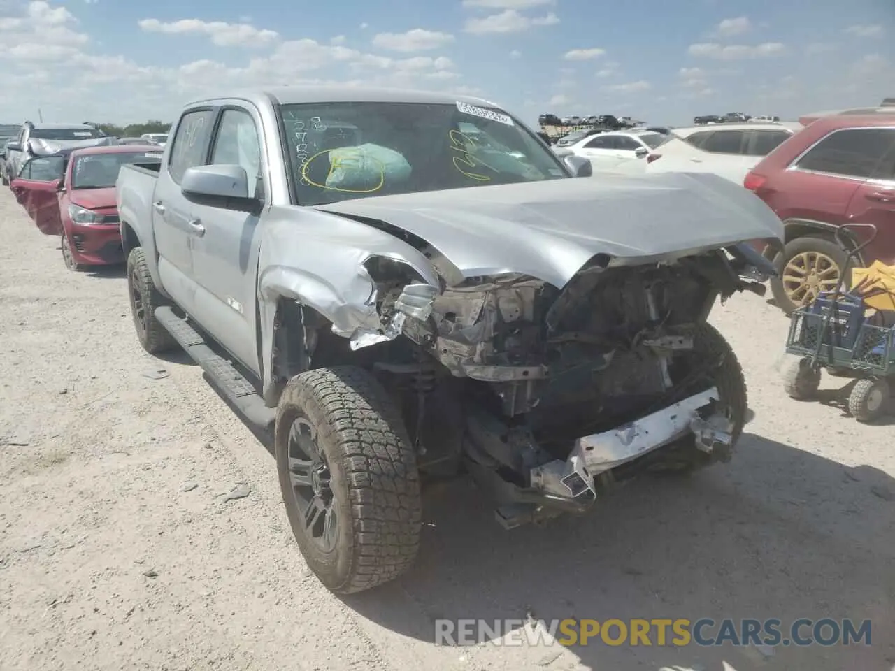 9 Photograph of a damaged car 3TYAX5GN6NT037416 TOYOTA TACOMA 2022