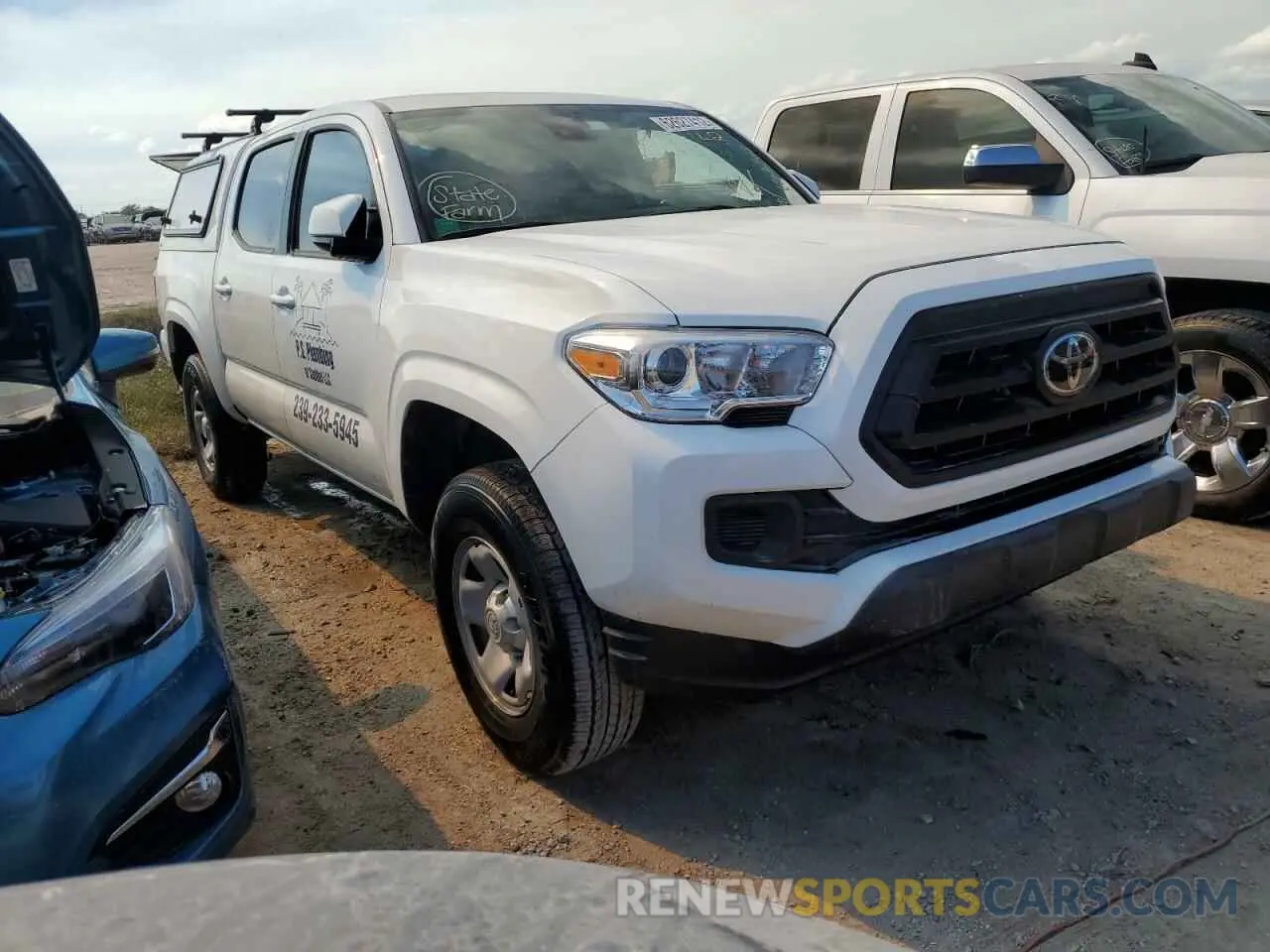 1 Фотография поврежденного автомобиля 3TYAX5GN6NT041952 TOYOTA TACOMA 2022
