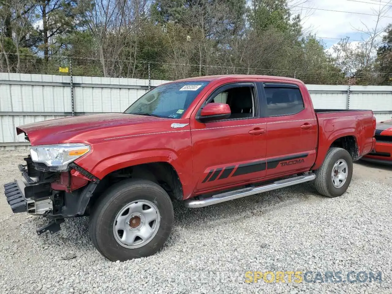 1 Photograph of a damaged car 3TYAX5GN7NT043659 TOYOTA TACOMA 2022