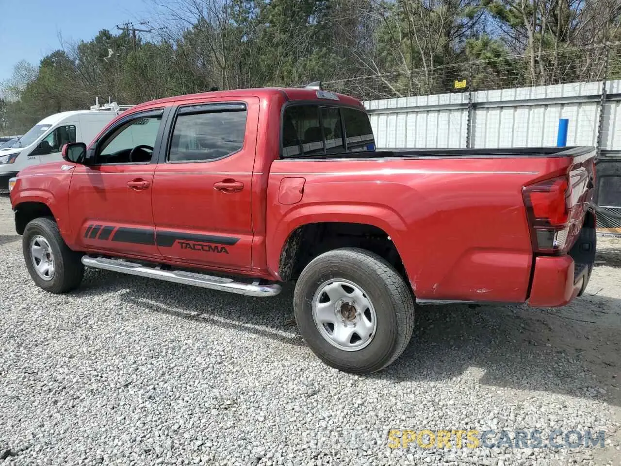 2 Photograph of a damaged car 3TYAX5GN7NT043659 TOYOTA TACOMA 2022