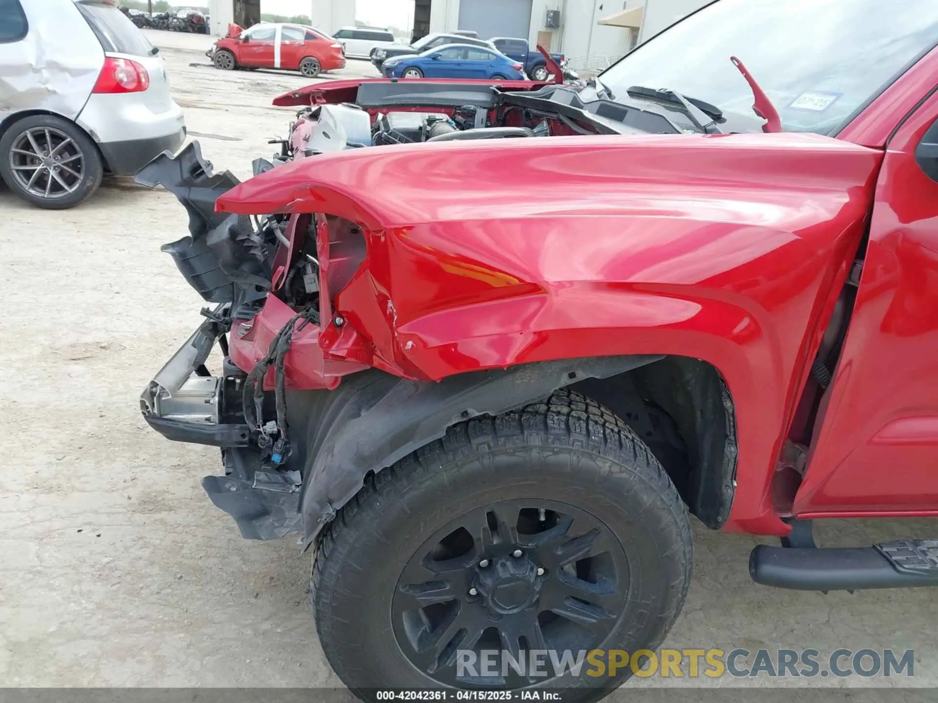 6 Фотография поврежденного автомобиля 3TYAX5GN7NT060882 TOYOTA TACOMA 2022