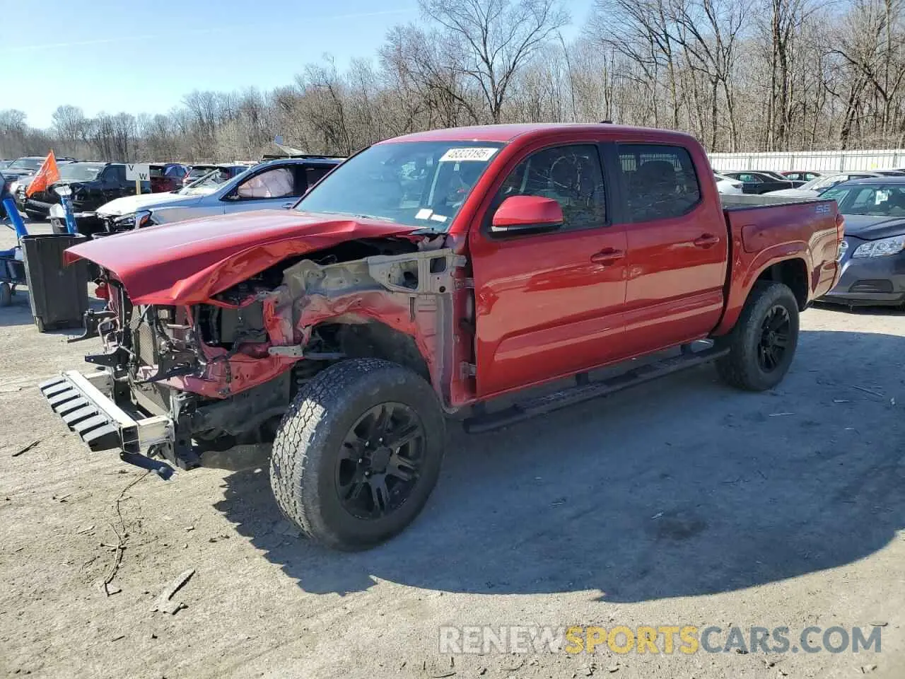 1 Photograph of a damaged car 3TYAX5GNXNT038097 TOYOTA TACOMA 2022
