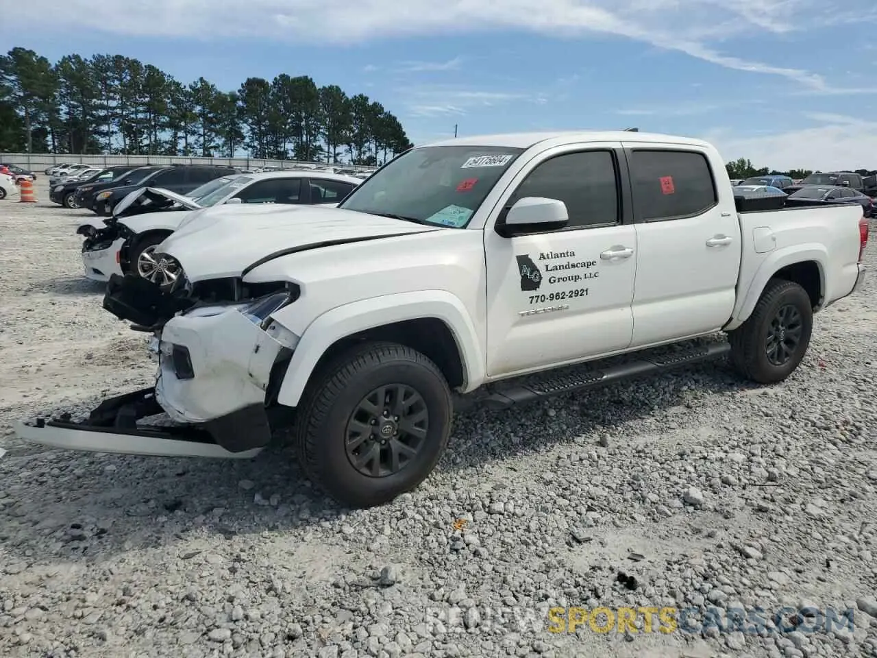1 Photograph of a damaged car 3TYAX5GNXNT046748 TOYOTA TACOMA 2022