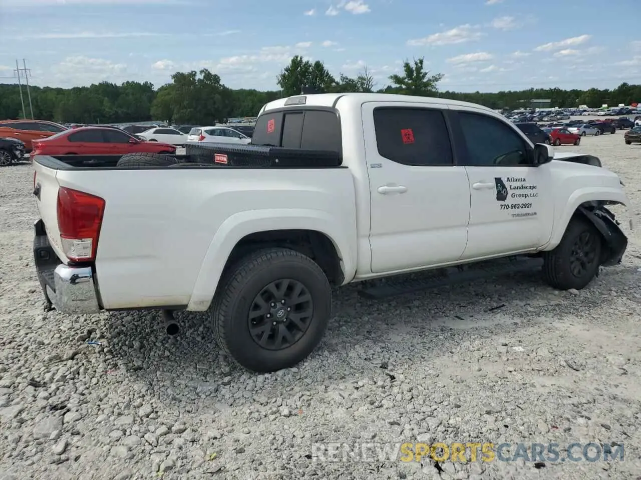 3 Photograph of a damaged car 3TYAX5GNXNT046748 TOYOTA TACOMA 2022