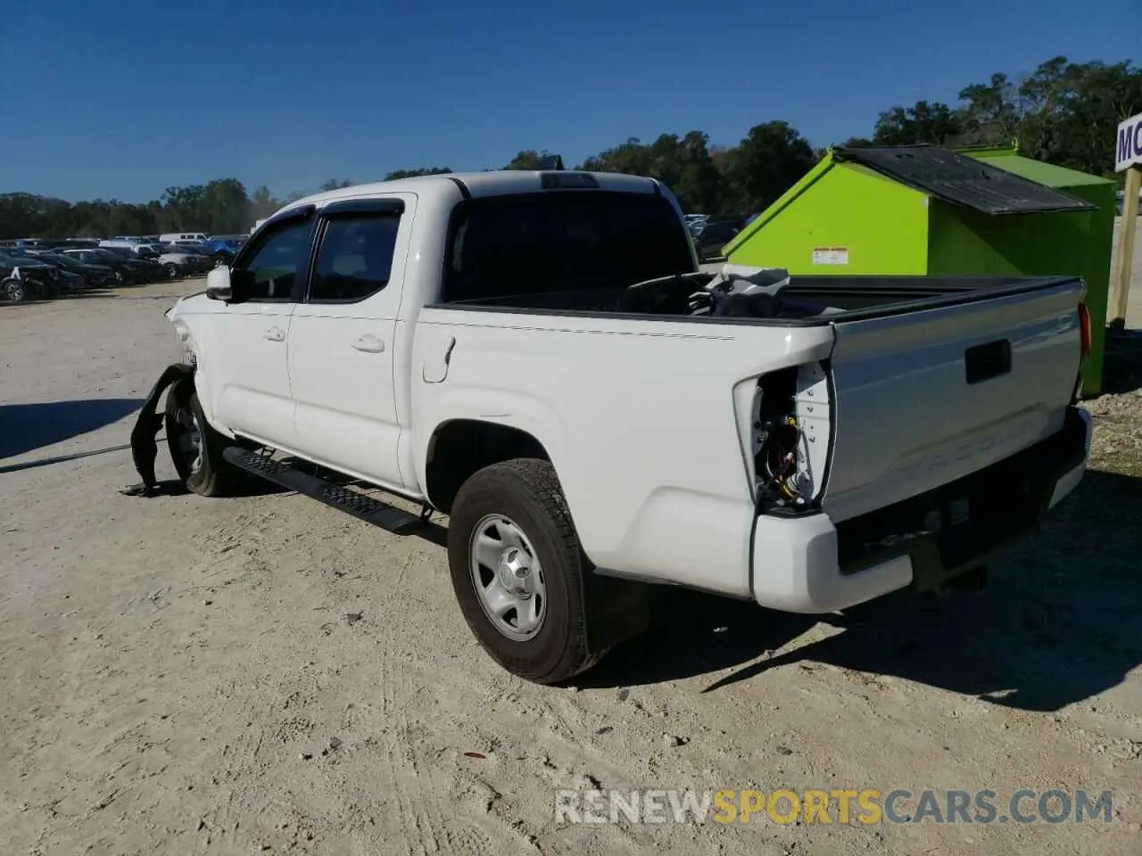 2 Photograph of a damaged car 3TYAX5GNXNT046846 TOYOTA TACOMA 2022