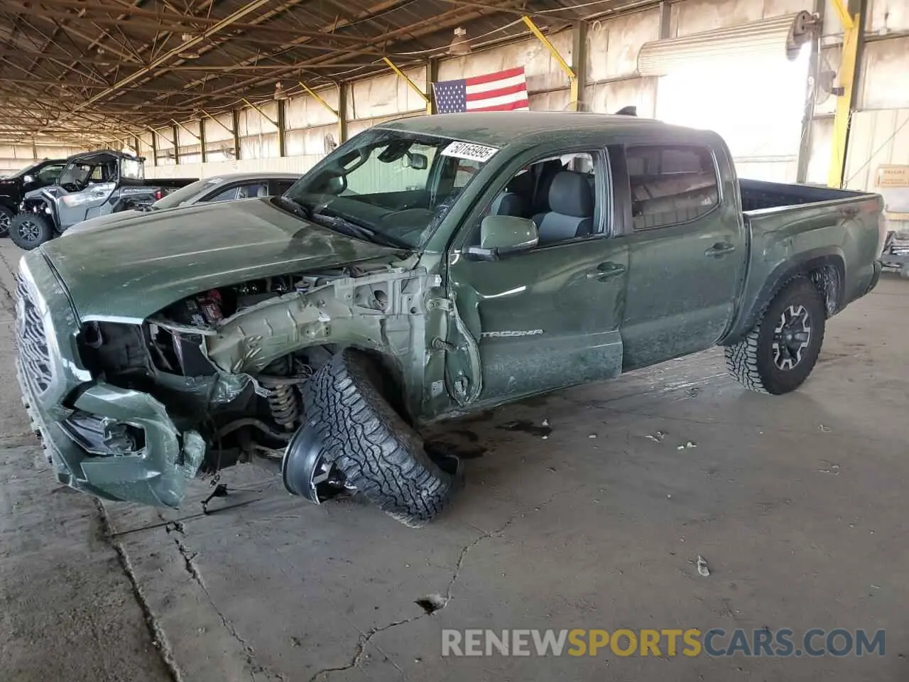 1 Фотография поврежденного автомобиля 3TYCZ5AN0NT055986 TOYOTA TACOMA 2022