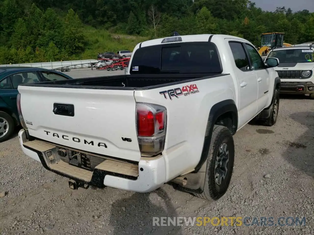 4 Photograph of a damaged car 3TYCZ5AN1NT056421 TOYOTA TACOMA 2022