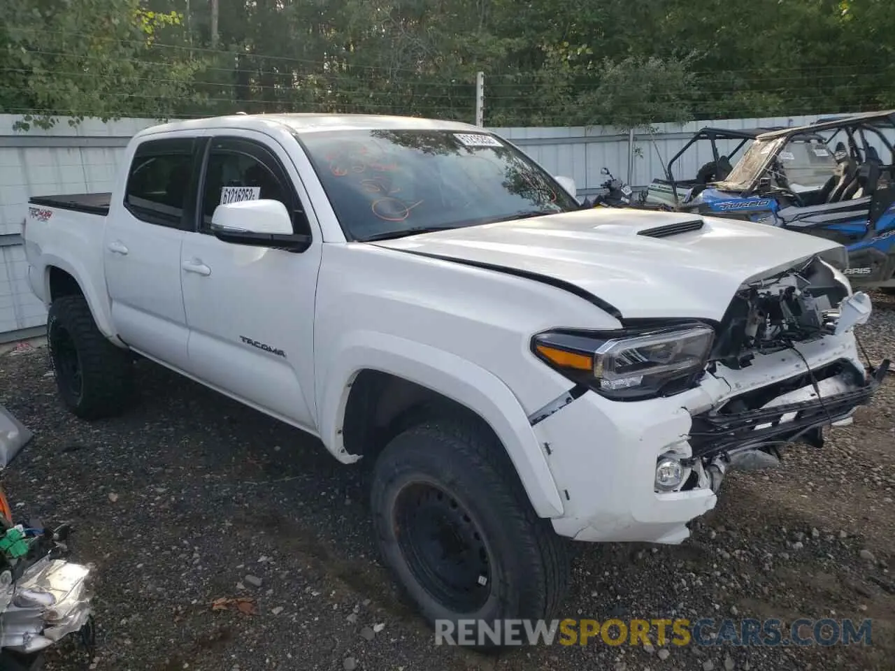 1 Photograph of a damaged car 3TYCZ5AN3NT056677 TOYOTA TACOMA 2022