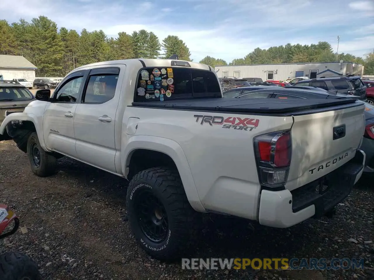 3 Photograph of a damaged car 3TYCZ5AN3NT056677 TOYOTA TACOMA 2022
