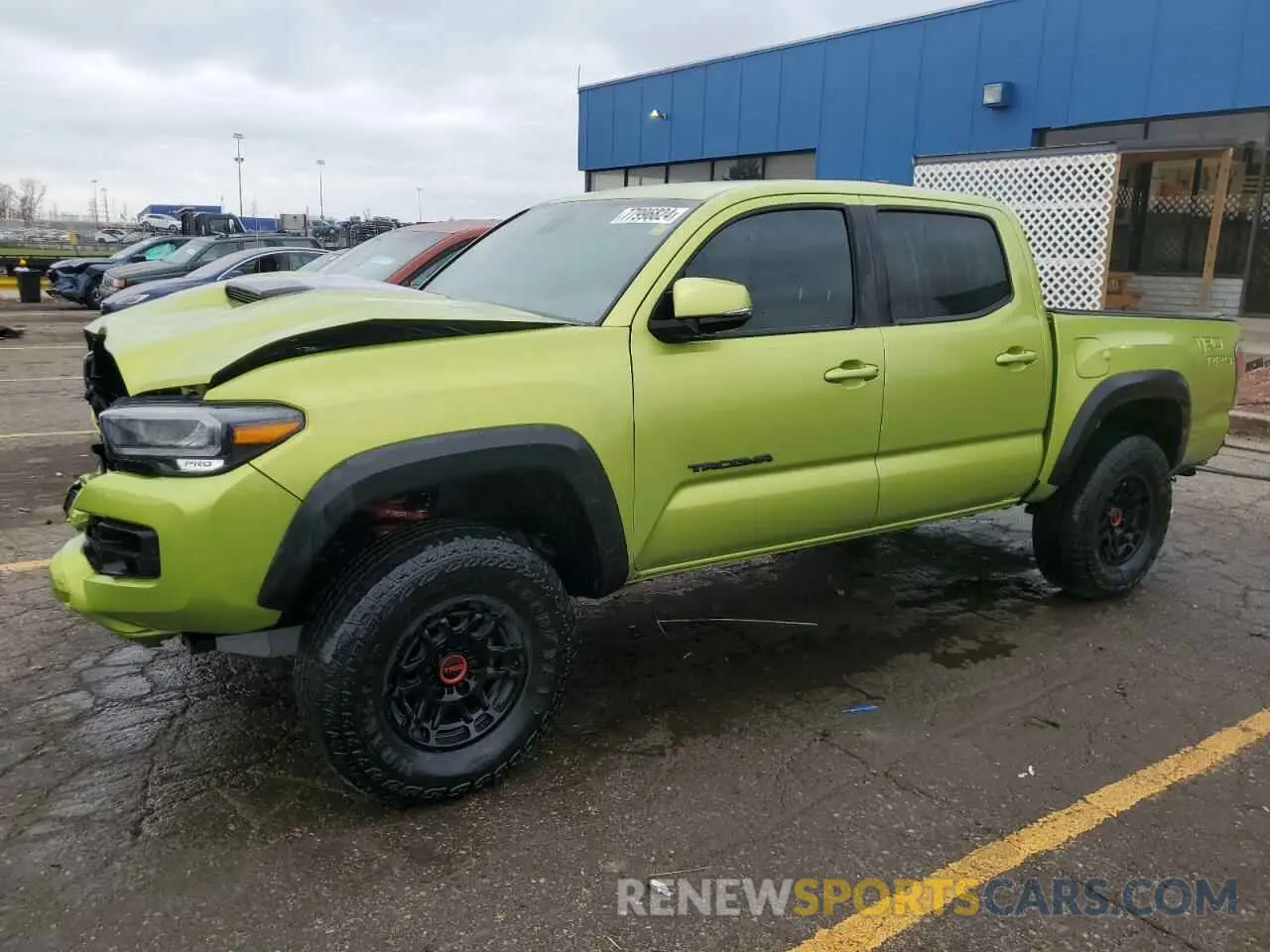 1 Photograph of a damaged car 3TYCZ5AN4NT067073 TOYOTA TACOMA 2022