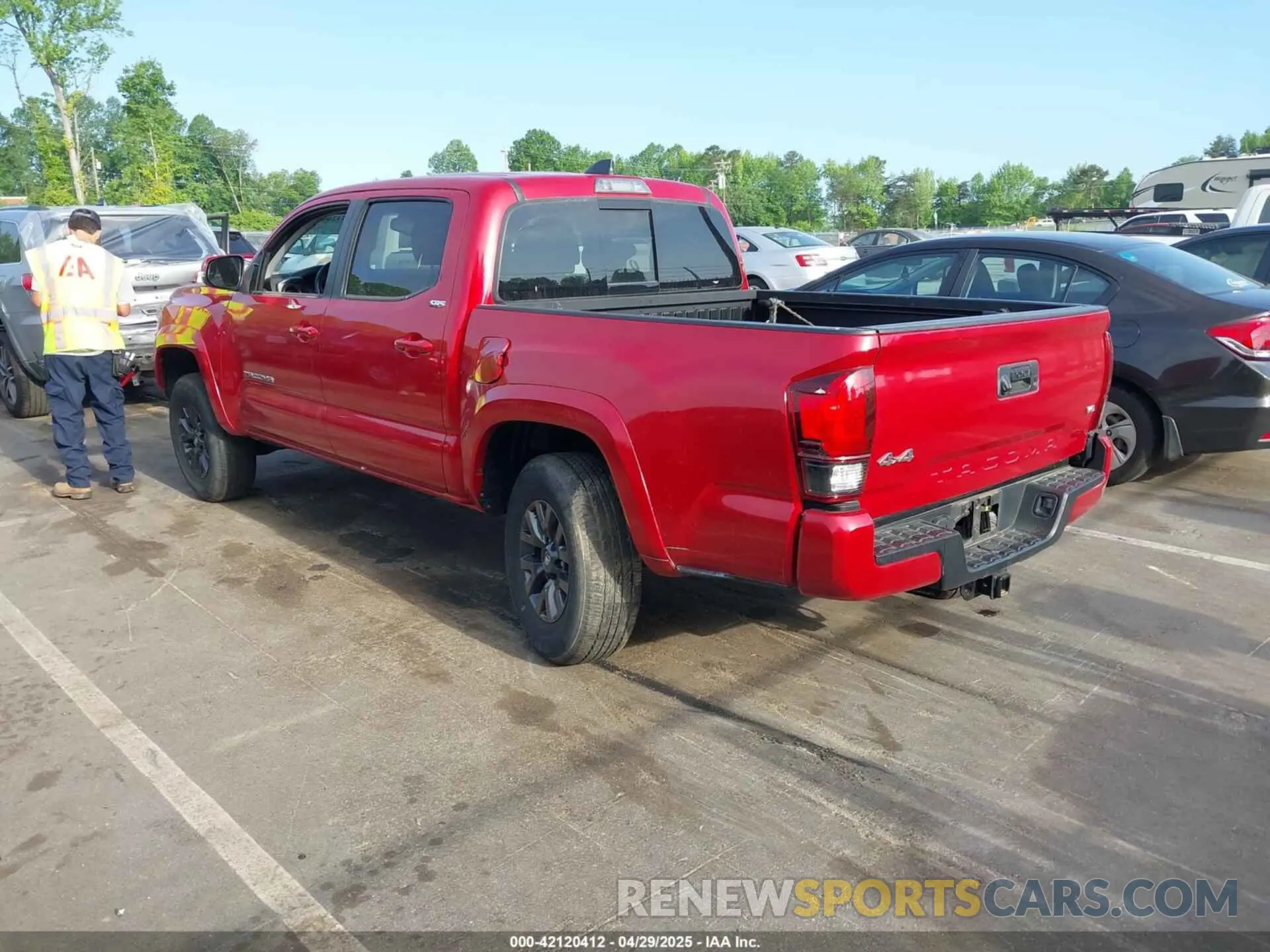 3 Фотография поврежденного автомобиля 3TYCZ5AN4NT101268 TOYOTA TACOMA 2022